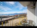 Appartamenti Slava - sea view: A1(4) Rijeka - Quarnaro  - la casa