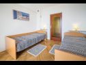 Appartamenti Slava - sea view: A1(4) Rijeka - Quarnaro  - Appartamento - A1(4): la camera da letto