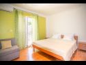 Appartamenti Anđelko - air conditioning: A1(6+2), A2(6+2) Baska Voda - Riviera Makarska  - Appartamento - A2(6+2): la camera da letto
