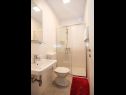 Appartamenti Anđelko - air conditioning: A1(6+2), A2(6+2) Baska Voda - Riviera Makarska  - Appartamento - A1(6+2): il bagno con la toilette