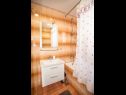 Appartamenti Anđelko - air conditioning: A1(6+2), A2(6+2) Baska Voda - Riviera Makarska  - Appartamento - A2(6+2): il bagno con la toilette