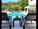 Appartamenti Villa Esse - heated pool & seaview: A1(2+2), A2(4+2), A3(2+2), A4(4+2), A5(2+2) Baska Voda - Riviera Makarska  - la casa
