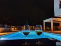 Appartamenti Villa Esse - heated pool & seaview: A1(2+2), A2(4+2), A3(2+2), A4(4+2), A5(2+2) Baska Voda - Riviera Makarska  - la piscina