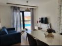 Appartamenti Villa Esse - heated pool & seaview: A1(2+2), A2(4+2), A3(2+2), A4(4+2), A5(2+2) Baska Voda - Riviera Makarska  - Appartamento - A5(2+2): il soggiorno