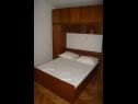 Appartamenti Nada - close to the sea and sea view A1(6), A2(4+1) Brela - Riviera Makarska  - Appartamento - A2(4+1): la camera da letto