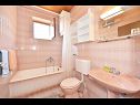 Appartamenti Goran - 150m from sea: SA1(3), A3(4+1) Brela - Riviera Makarska  - Appartamento - A3(4+1): il bagno con la toilette