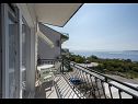 Appartamenti Robert - sea view : A1(4+1), A2(4+2) Brela - Riviera Makarska  - Appartamento - A2(4+2): la terrazza
