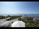 Appartamenti Robert - sea view : A1(4+1), A2(4+2) Brela - Riviera Makarska  - Appartamento - A2(4+2): lo sguardo dalla terrazza