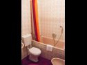 Appartamenti Ante - seaview A1(5), SA2(3), SA3(2+1) Brela - Riviera Makarska  - Appartamento - A1(5): il bagno con la toilette