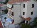 Appartamenti Lovre - close to the sea : A1(6), A2(4+1) prizemlje, A3(5) Brela - Riviera Makarska  - la casa