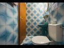 Appartamenti Lovre - close to the sea : A1(6), A2(4+1) prizemlje, A3(5) Brela - Riviera Makarska  - Appartamento - A1(6): il bagno con la toilette