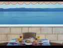 Appartamenti Draga - 10 m from sea: A1(4+2), A2(2+2) Brela - Riviera Makarska  - lo sguardo
