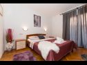 Appartamenti Slave - sea view : A1(2+2) Brela - Riviera Makarska  - Appartamento - A1(2+2): la camera da letto