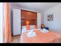 Appartamenti Robert - sea view : A1(4+1), A2(4+2) Brela - Riviera Makarska  - Appartamento - A1(4+1): la camera da letto