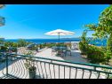 Appartamenti Robert - sea view : A1(4+1), A2(4+2) Brela - Riviera Makarska  - Appartamento - A1(4+1): la terrazza