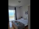Appartamenti Ante - amazing sea view: A1(4) Brela - Riviera Makarska  - Appartamento - A1(4): la camera da letto
