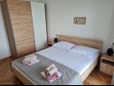 Appartamenti Ante - amazing sea view: A1(4) Brela - Riviera Makarska  - Appartamento - A1(4): la camera da letto