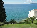 Appartamenti Sea View - cosy & comfortable: A2 Zaborke(4), A4 Somina(2+2) Brist - Riviera Makarska  - lo sguardo
