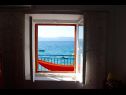 Appartamenti Inga - right at the beach: A1(2+3) Brist - Riviera Makarska  - Appartamento - A1(2+3): lo sguardo dalla finestra