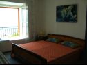 Appartamenti Inga - right at the beach: A1(2+3) Brist - Riviera Makarska  - Appartamento - A1(2+3): la camera da letto