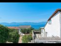 Appartamenti Jure - terrace with amazing sea view: A1 Leona (6+2), A2 Ivano (6+2) Brist - Riviera Makarska  - lo sguardo