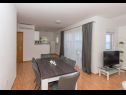 Appartamenti Ivi - 100 m from pebble beach: A1(2+2), A2(2+2), A3(2+2), A4(4+4), A5(2+2) Drasnice - Riviera Makarska  - Appartamento - A4(4+4): la sala da pranzo