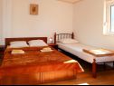 Appartamenti Biljana - 150m from beach: A1(2+1), A2(2+2), A3(5), A4(2+2) Gradac - Riviera Makarska  - Appartamento - A4(2+2): la camera da letto