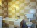 Appartamenti Biljana - 150m from beach: A1(2+1), A2(2+2), A3(5), A4(2+2) Gradac - Riviera Makarska  - Appartamento - A4(2+2): il bagno con la toilette