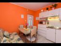 Appartamenti Goge - 90 m from the beach: A1(4), SA2(2) Gradac - Riviera Makarska  - Appartamento - A1(4): la cucina con la sala da pranzo