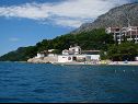 Appartamenti Bianca - very nice sea view: A1 Blanka(2+2) Igrane - Riviera Makarska  - la spiaggia
