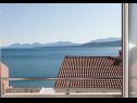 Appartamenti Ruzica - with sea view: A1 - plavi(3+2), A2 - (2+2), A3 - zuti(3+2) Igrane - Riviera Makarska  - Appartamento - A2 - (2+2): lo sguardo dalla terrazza