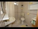 Appartamenti Durda1 - 50 m from beach: A1(2+2), B2(2+2), C3(2+1) Igrane - Riviera Makarska  - Appartamento - A1(2+2): il bagno con la toilette