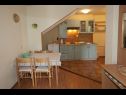 Appartamenti Durda1 - 50 m from beach: A1(2+2), B2(2+2), C3(2+1) Igrane - Riviera Makarska  - Appartamento - B2(2+2): la cucina con la sala da pranzo