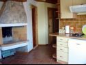 Appartamenti Durda1 - 50 m from beach: A1(2+2), B2(2+2), C3(2+1) Igrane - Riviera Makarska  - Appartamento - C3(2+1): la cucina con la sala da pranzo