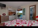 Appartamenti Vlatko - affordable & cosy: SA1(4), SA2(2+2), SA3(2+2) Krvavica - Riviera Makarska  - Studio appartamento - SA3(2+2): la camera da letto