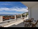 Appartamenti Prgo - with view and parking: A1(6), A2(6), A3(4) Makarska - Riviera Makarska  - Appartamento - A3(4): la terrazza