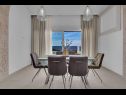 Appartamenti Prgo - with view and parking: A1(6), A2(6), A3(4) Makarska - Riviera Makarska  - Appartamento - A3(4): la sala da pranzo