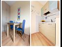 Appartamenti Gianni - modern & great location: SA1(2), A2(2+2), A3(2+2) Makarska - Riviera Makarska  - Appartamento - A2(2+2): la cucina con la sala da pranzo