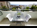 Appartamenti Gianni - modern & great location: SA1(2), A2(2+2), A3(2+2) Makarska - Riviera Makarska  - Appartamento - A3(2+2): la terrazza