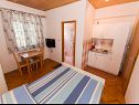 Appartamenti Srzi - 200 m from sea: A1(7+1), SA2(2), A3(2+1) Makarska - Riviera Makarska  - Studio appartamento - SA2(2): l’intreno
