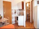Appartamenti Srzi - 200 m from sea: A1(7+1), SA2(2), A3(2+1) Makarska - Riviera Makarska  - Appartamento - A3(2+1): la cucina con la sala da pranzo