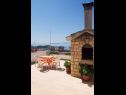Appartamenti Ruza - sea view: A1(4), A2(4), A4(3+2), SA5(2), SA6(2+1), SA7(2), A8(2+2) Makarska - Riviera Makarska  - la terrazza