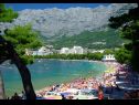 Appartamenti Sunny - quiet and relaxing A1(2+2), A2(2+1) Makarska - Riviera Makarska  - la spiaggia