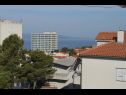 Appartamenti Jadro - 250 m from beach A1(4), A2Gornji(2+1), A3Srednji(2+1), A4Prizemlje(2) Makarska - Riviera Makarska  - Appartamento - A1(4): lo sguardo dalla terrazza