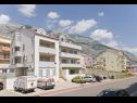 Appartamenti Ennio - free parking: A1(6+2) Makarska - Riviera Makarska  - la casa