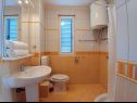 Appartamenti Ennio - free parking: A1(6+2) Makarska - Riviera Makarska  - Appartamento - A1(6+2): il bagno con la toilette