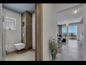 Appartamenti Ivana - luxurious: A1(2+2) Makarska - Riviera Makarska  - Appartamento - A1(2+2): il bagno con la toilette