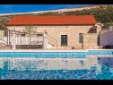 Casa vacanza Stipe - with pool : H(6+1) Rascane - Riviera Makarska  - Croazia - la casa