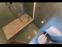 Appartamenti Cobra - excellent location: A1(2+2), SA2(2+1), A4(4+2) Tucepi - Riviera Makarska  - Appartamento - A4(4+2): il bagno con la toilette