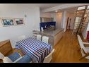 Appartamenti Cobra - excellent location: A1(2+2), SA2(2+1), A4(4+2) Tucepi - Riviera Makarska  - Appartamento - A4(4+2): la cucina con la sala da pranzo